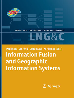 cover image of Information Fusion and Geographic Information Systems